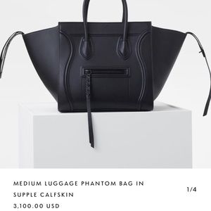 Celine luggage phantom bag.